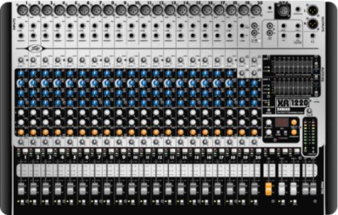 Peavey XR series powered mixing console