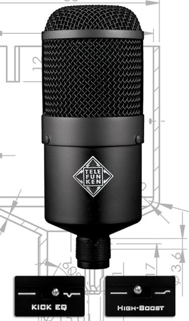 Telefunken M82 large diaphragm dynamic cardiod microphone