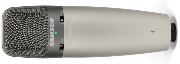 Samson introduces C03U USB multi-pattern studio condenser mic