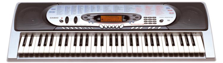 Learn playing the piano with Casio CTK 573