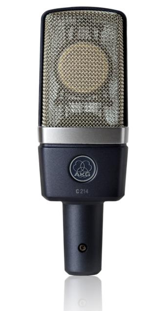 AKG C 214 recording condenser microphone