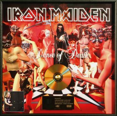 Golden Iron Maiden Dance of Death Album for HK Audio