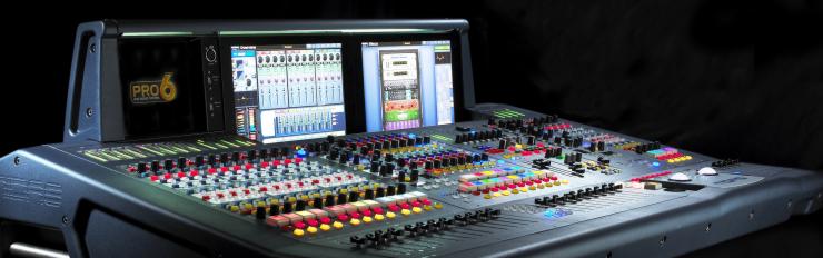 Midas Pro6 digital audio mixing console