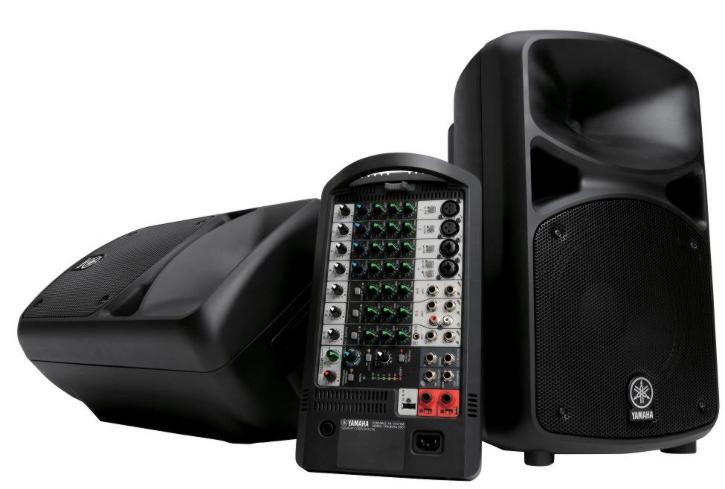 Highly portable yet powerful Yamaha Stagepas 400i and Stagepas 600i 
