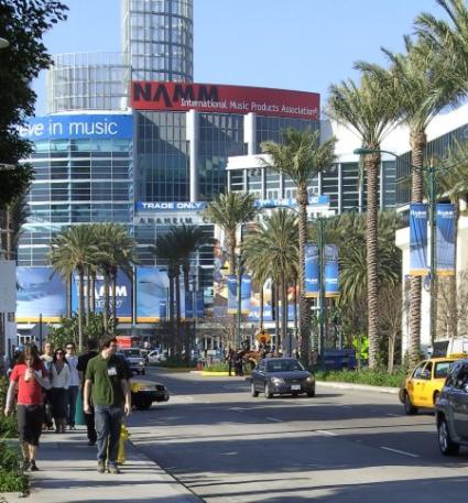Anaheim Convention Center - home of the Winter NAMM show