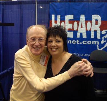 Les Paul and Kathy Peck at 123rd AES