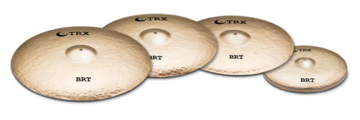 Over-sized BRT cymbals by TRX 