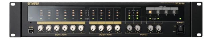 Yamaha IMX644 digital rackmount mixer 