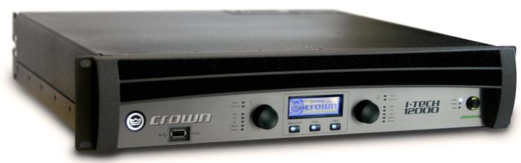 Crown ITech 12000 power amplifier