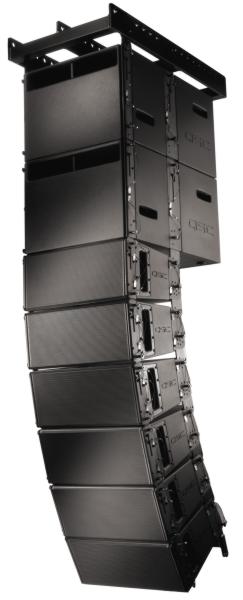 WideLine-8 line array system by QSC