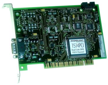 Soundlight DMX512 PCI card