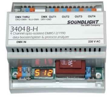 Soundlight DMX-Splitter 3404B-H